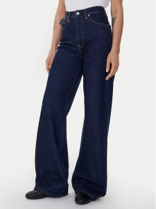 Levi's® Jeansy Ribcage A6081-0019 Granatowy Wide Leg