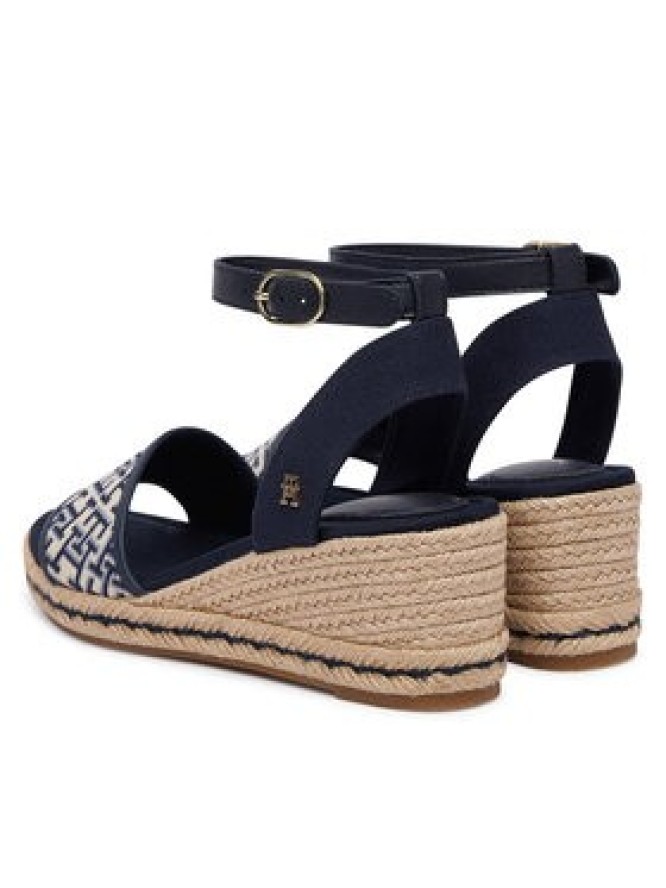 Tommy Hilfiger Espadryle Th Mid Espad FW0FW09519 Granatowy