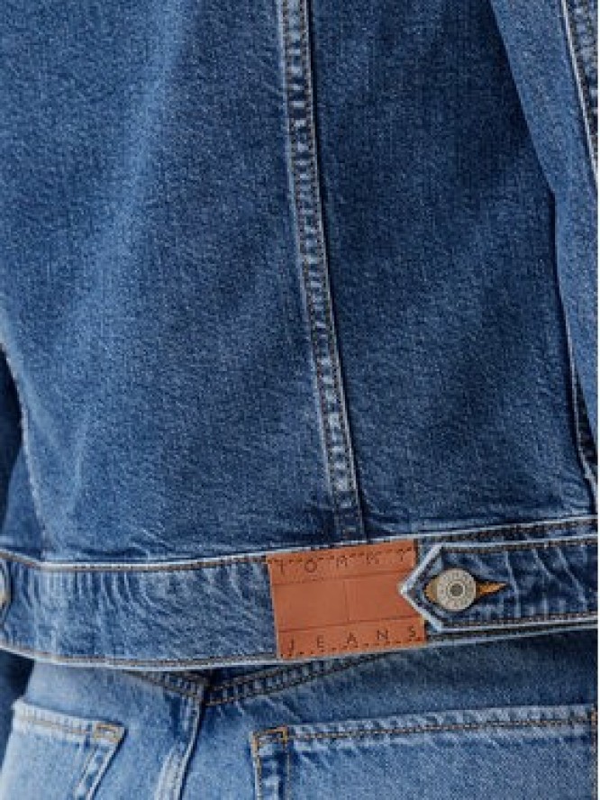 Tommy Jeans Kurtka jeansowa Vivianne DW0DW20120 Niebieski Slim Fit