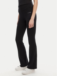 Guess Spodnie dresowe V5RB15 KCD02 Czarny Regular Fit