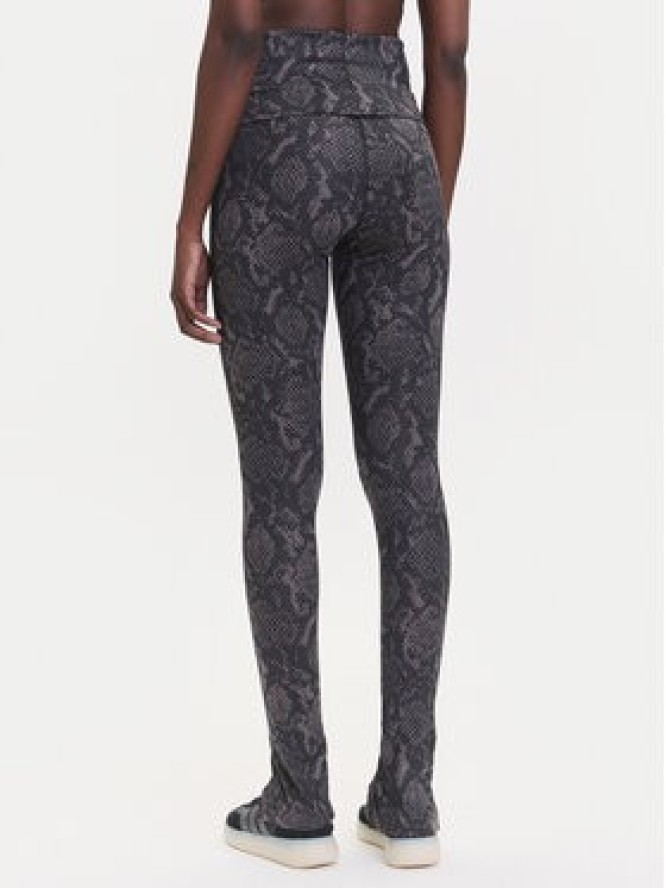 adidas by Stella McCartney Legginsy Training Rolltop Splitcuff JW4575 Szary Slim Fit