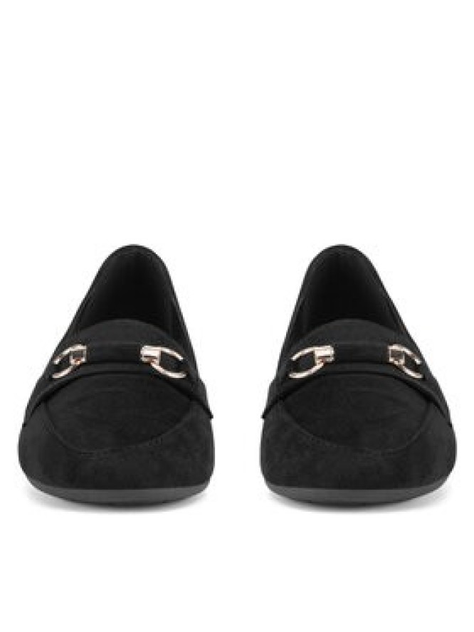 DeeZee Loafersy QHS-3 Czarny