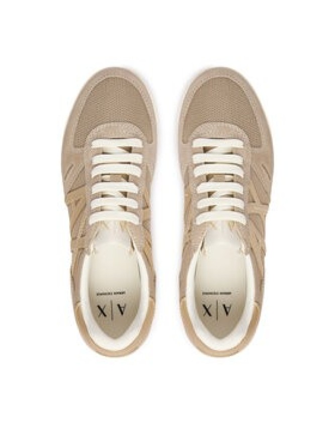 Armani Exchange Sneakersy XW002794 AF22755 MZ285 Beżowy