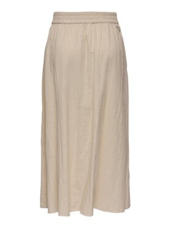 ONLY Spódnica maxi Tizana 15372613 Beżowy Regular Fit