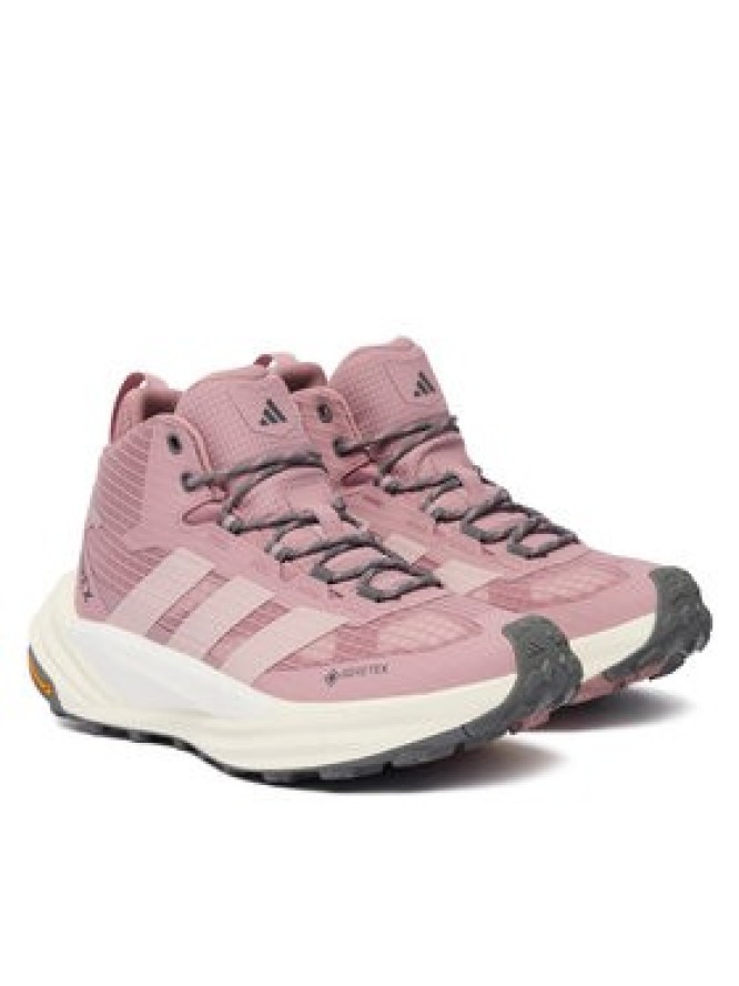 adidas Trekkingi Terrex Free Hiker 3 Mid Gore-Tex Hiking Shoes KI8272 Różowy