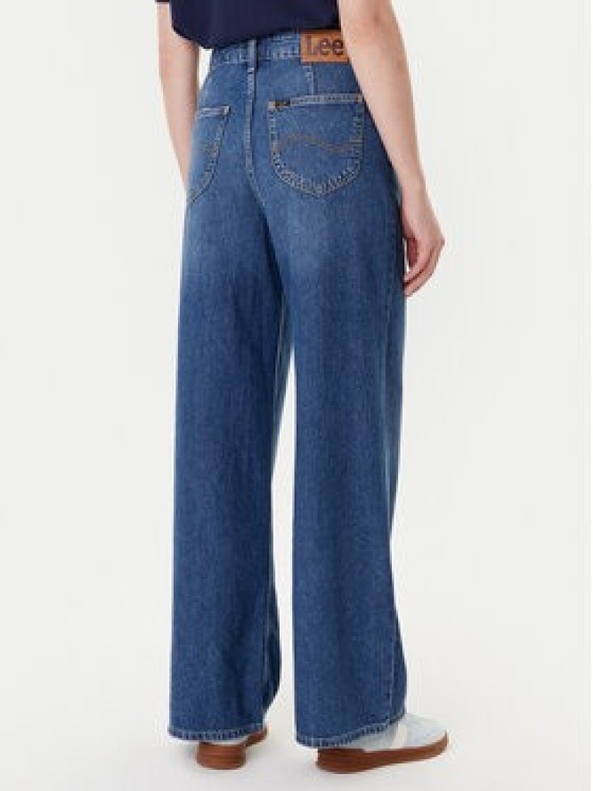 Lee Jeansy Stella 112370893 Niebieski Wide Leg