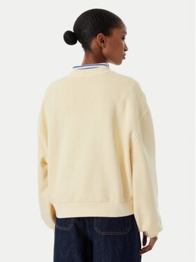 Tommy Hilfiger Bluza Crest Embroidery WW0WW48733 Beżowy Relaxed Fit