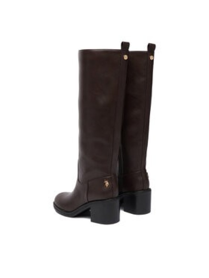 U.S. Polo Assn. Kozaki EO-SABINA002W/EY1 Brązowy