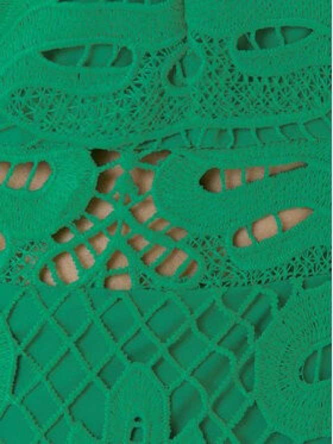 Morgan Sukienka koktajlowa 241-ROSLI Zielony Regular Fit