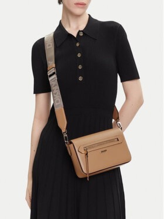 DKNY Torebka Bryant Ave Md Flap C R42E3E21 Brązowy