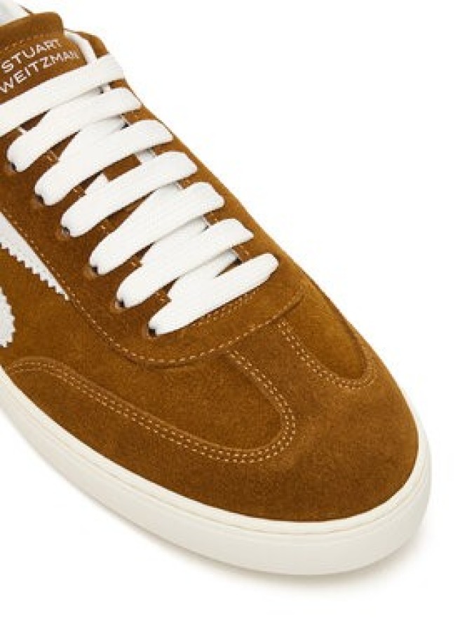 Stuart Weitzman Sneakersy Runaround SK928 XYP Brązowy