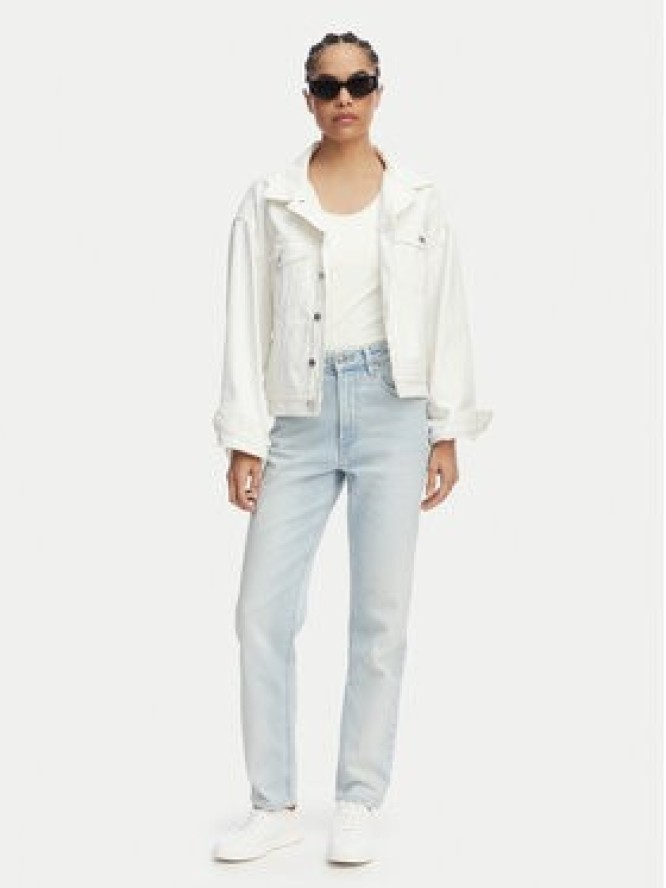 Calvin Klein Jeans Jeansy LV047F669G Niebieski Mom Fit