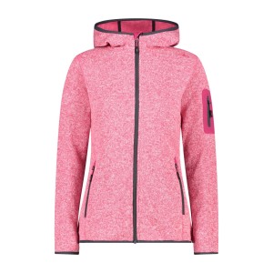 Grube Fleece z kapturem kobieta CMP Knit-Tech