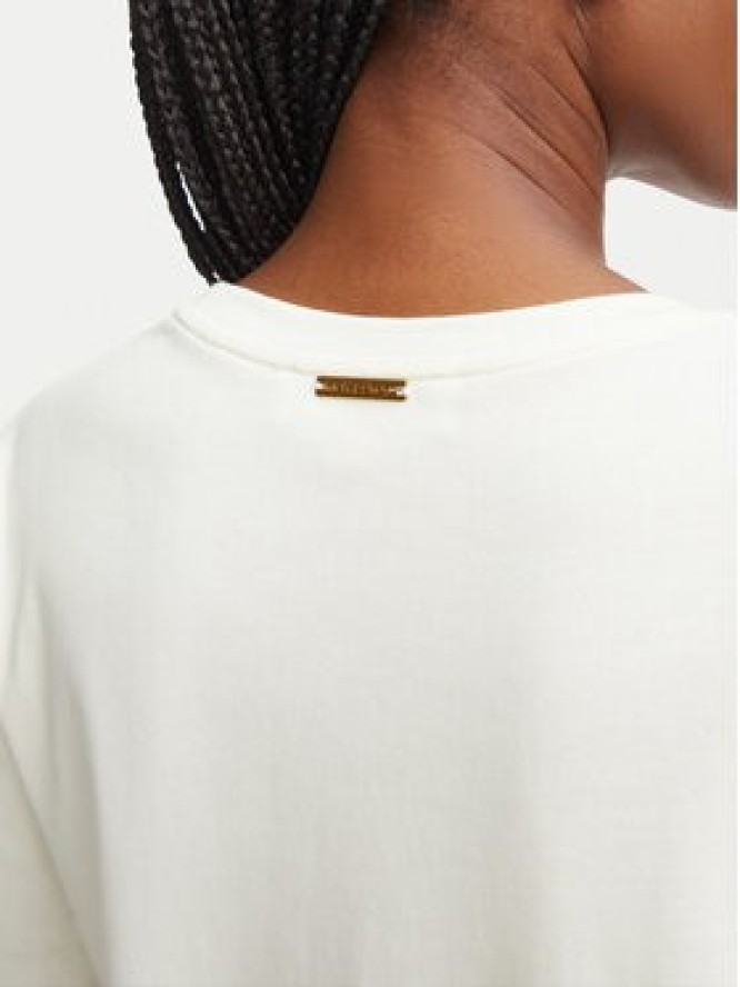 MICHAEL Michael Kors T-Shirt MT6524Y97J Kremowy Regular Fit