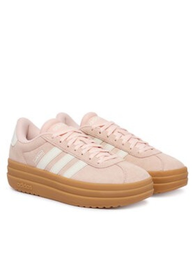 adidas Sneakersy Vl Court Bold Shoes IH9151 Różowy jasny