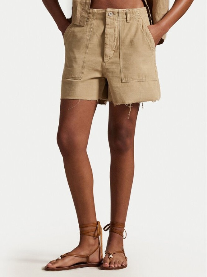 Polo Ralph Lauren Szorty materiałowe 211949934003 Beżowy Relaxed Fit