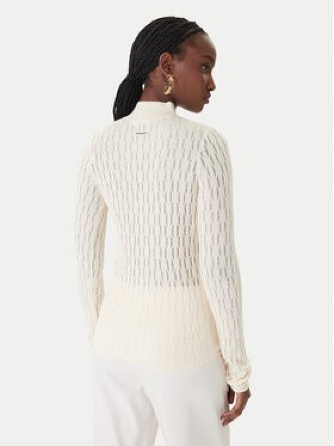 Patrizia Pepe Sweter 8K0368/K307-W409 Beżowy Regular Fit