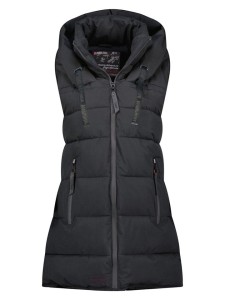 ANAPURNA Kamizelka pikowana "Dolbana" w kolorze czarnym rozmiar: XXL