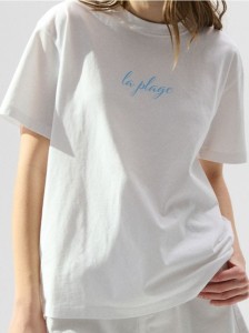 Koszulka z nadrukiem na plecach - biały