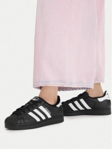 adidas Sneakersy Superstar II JI0079 Czarny
