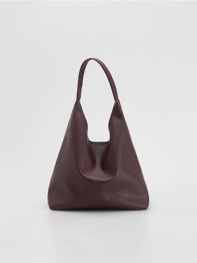 Torebka hobo - mahoniowy