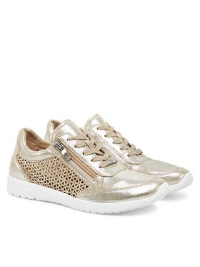 Caprice Sneakersy 9-23550-42 Złoty