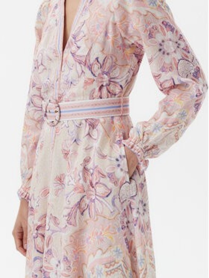 Hale Bob Sukienka letnia 4ZCA612M Beżowy Regular Fit