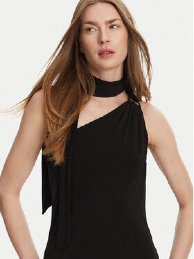 Max Mara Leisure Sukienka koktajlowa Verbena 2516621068 Czarny Regular Fit