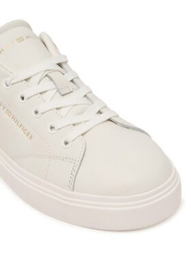 Tommy Hilfiger Sneakersy Th Chic Sneaker FW0FW09105 Kremowy