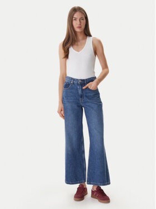 DKNY Top DJ6T1730 Biały Slim Fit