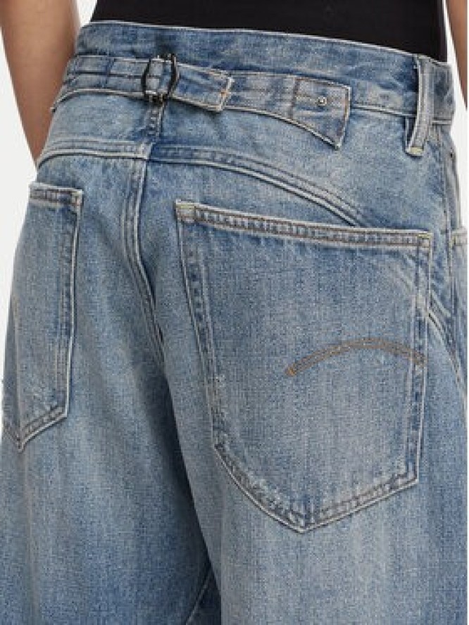 G-Star Raw Jeansy Helyx 3D Cinch D28488-D776 Niebieski Wide Leg