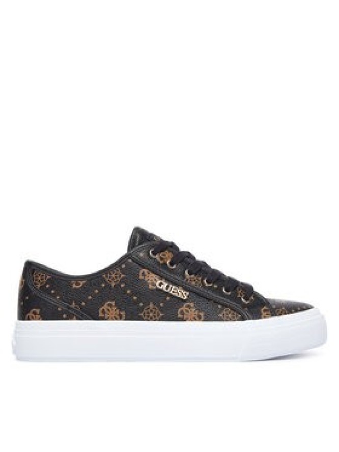 Guess Sneakersy FLTJ10 FAL12 Brązowy ciemny