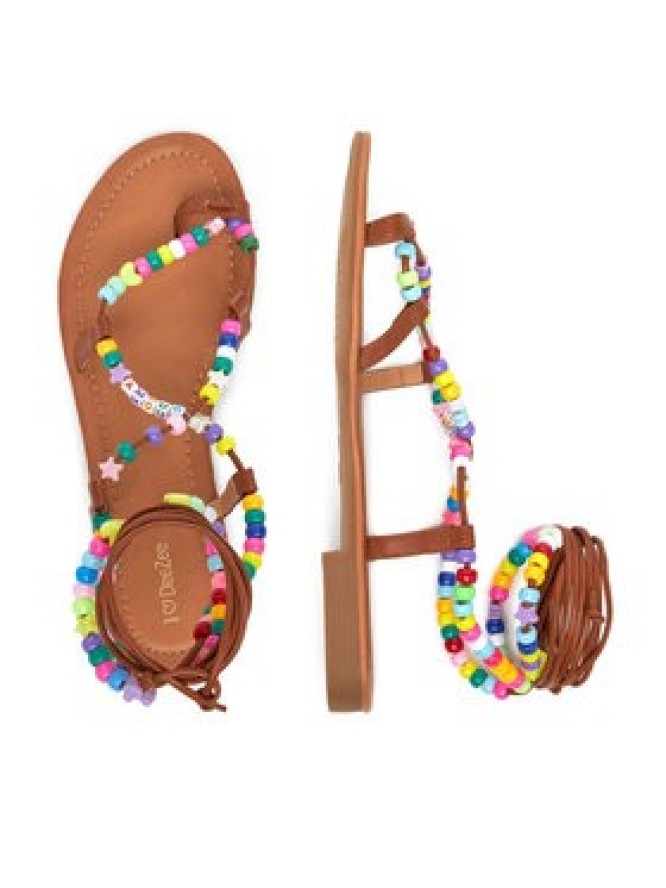 DeeZee Sandały 3575 Brązowy