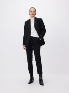 Spodnie cygaretki - czarny