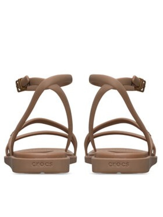 Crocs Sandały Miami Ankle Strap Sandal 212256 Brązowy