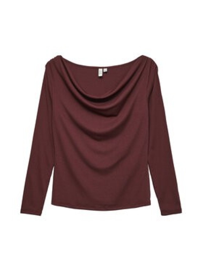 Vero Moda Bluzka Ice 10340793 Bordowy Regular Fit