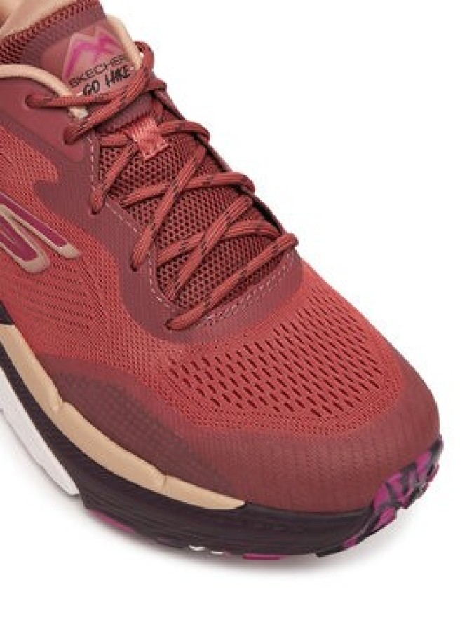 Skechers Buty do biegania Max Cushioning Elite Trail 2.0 129165/RUST Bordowy