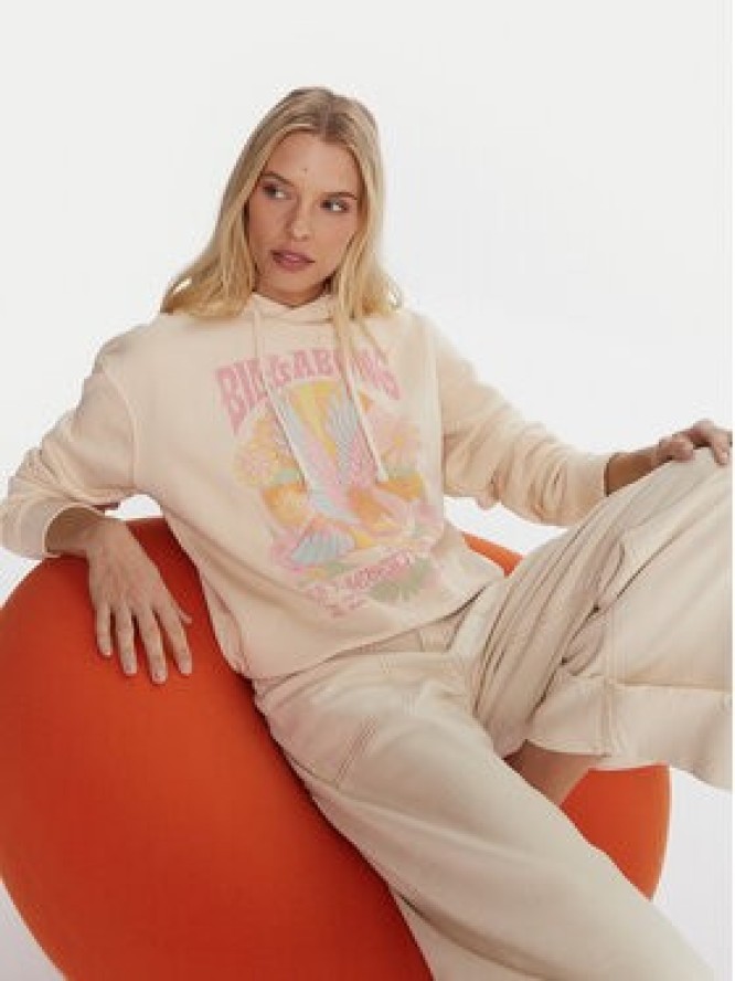 Billabong Bluza EBJSF00186 Żółty Regular Fit