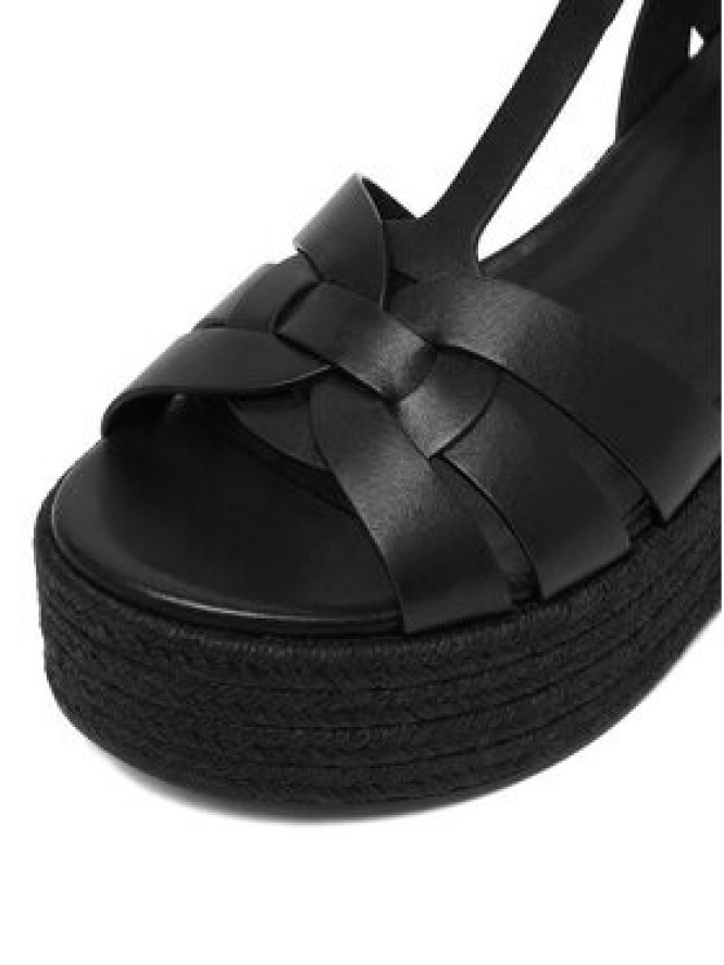 Badura Espadryle EO-AMARI-LT0228-26-805 Czarny