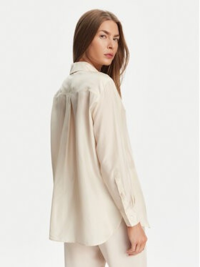 Marella Koszula Alec 2513111015 Écru Regular Fit