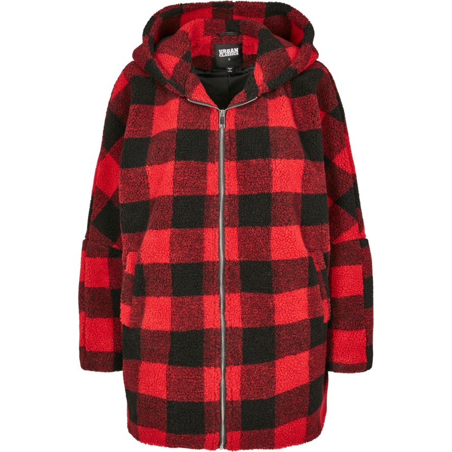 Parka damska Urban Classic hooded check