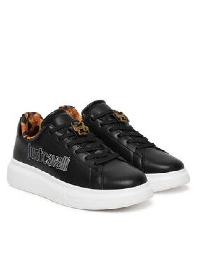 Just Cavalli Sneakersy 80RA3SB3 ZPB99 Czarny