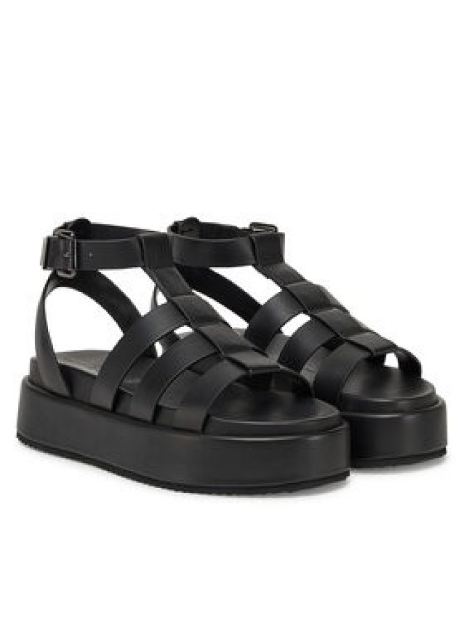 Buffalo Sandały Noa Greek 1602209 Czarny