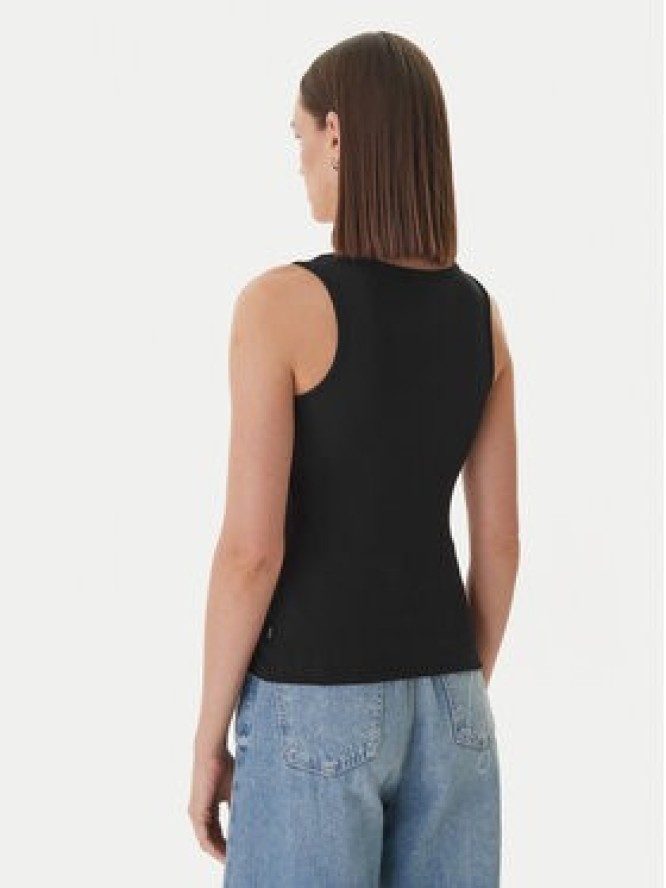 Guess Jeans Top W6GPZ2 KA0H1 Czarny Slim Fit