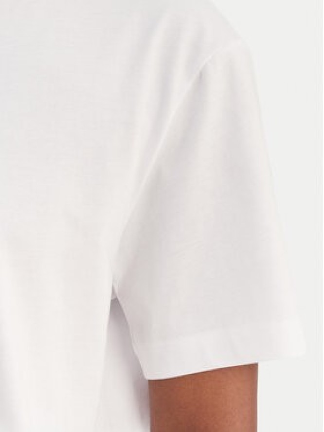 Karl Lagerfeld Jeans T-Shirt B1W17055 Biały Relaxed Fit