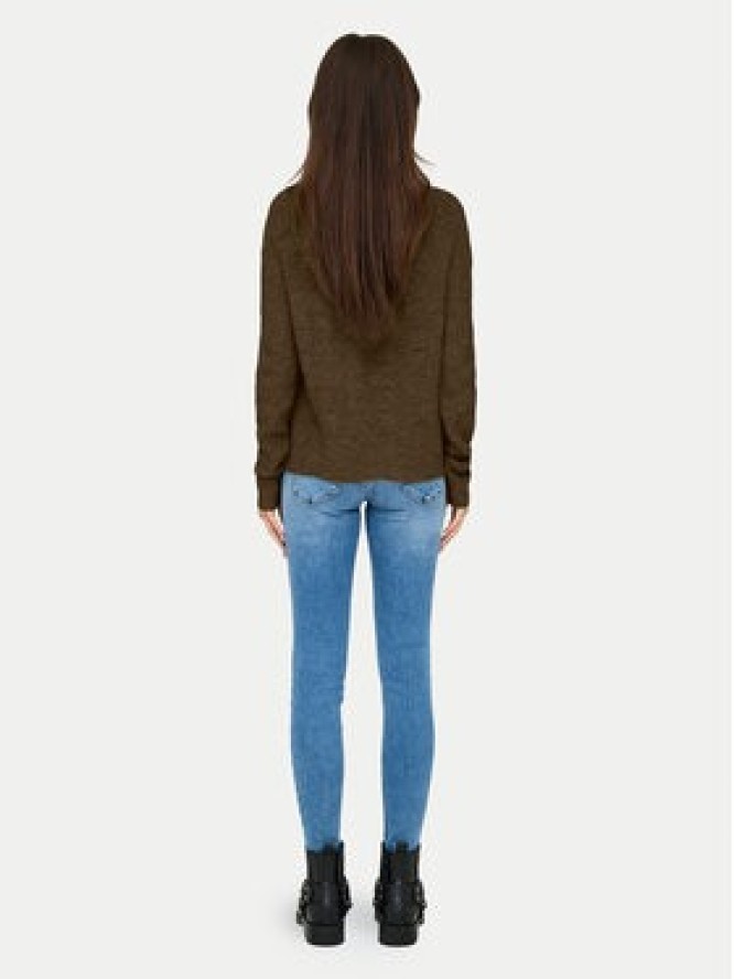 ONLY Sweter 15234745 Brązowy Regular Fit