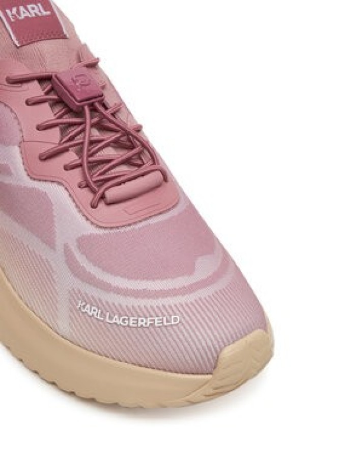 KARL LAGERFELD Sneakersy KL64623 Różowy