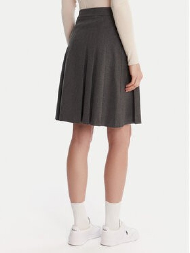Lacoste Spódnica plisowana JF5358 Szary Regular Fit