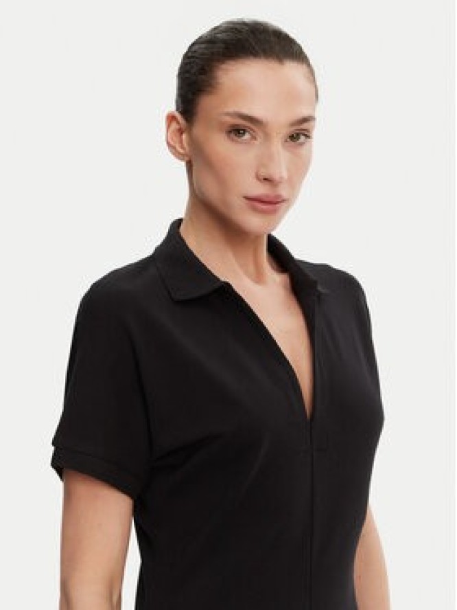 Tommy Hilfiger Sukienka codzienna WW0WW44513 Czarny Regular Fit