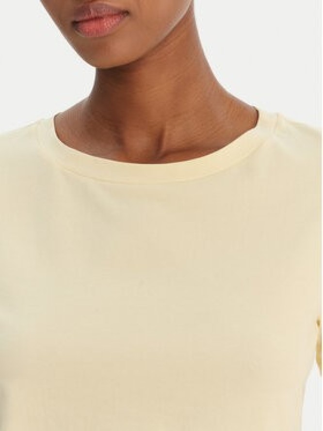 Weekend Max Mara T-Shirt Multif 2615971012 Żółty Regular Fit